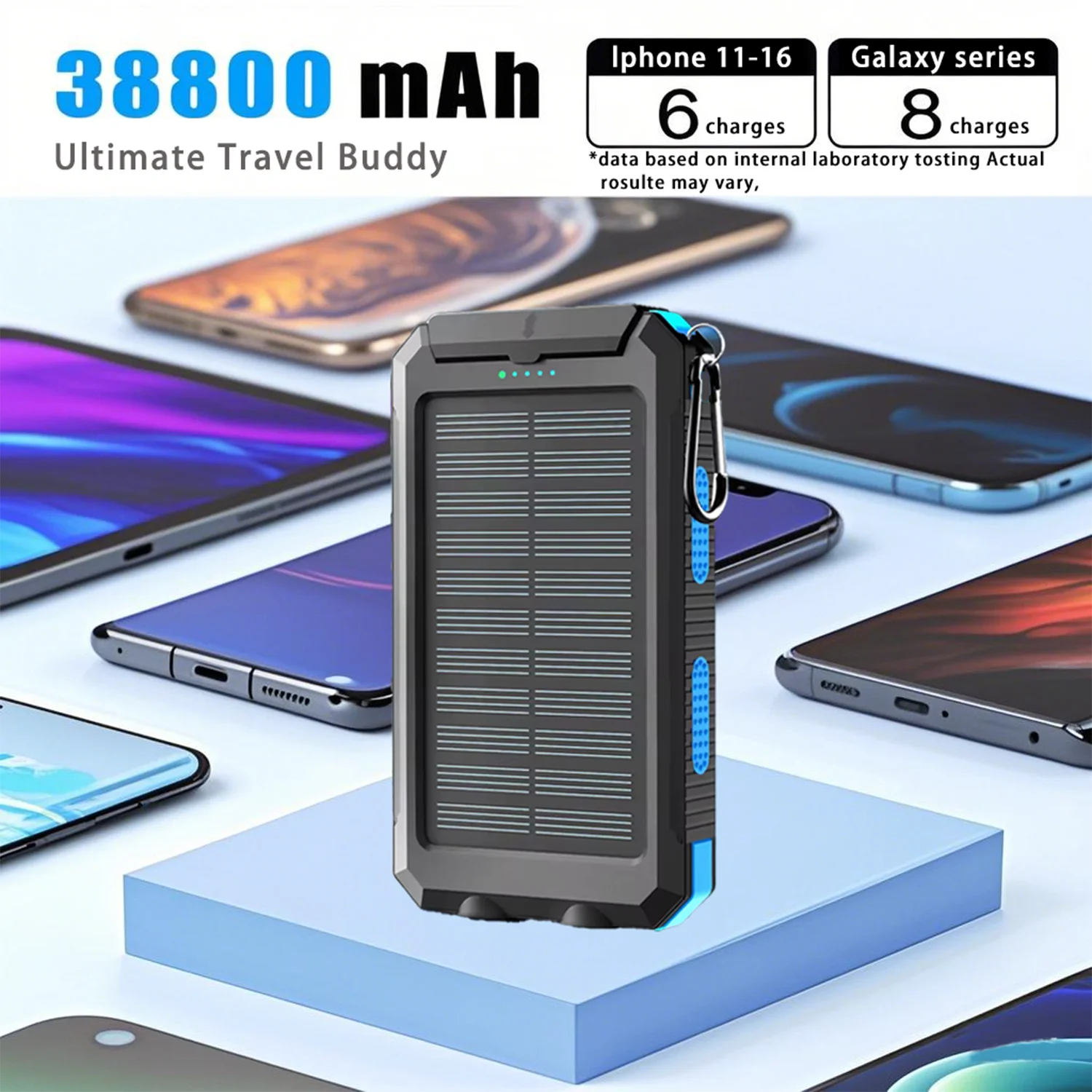 Waterproof Solar Power Bank