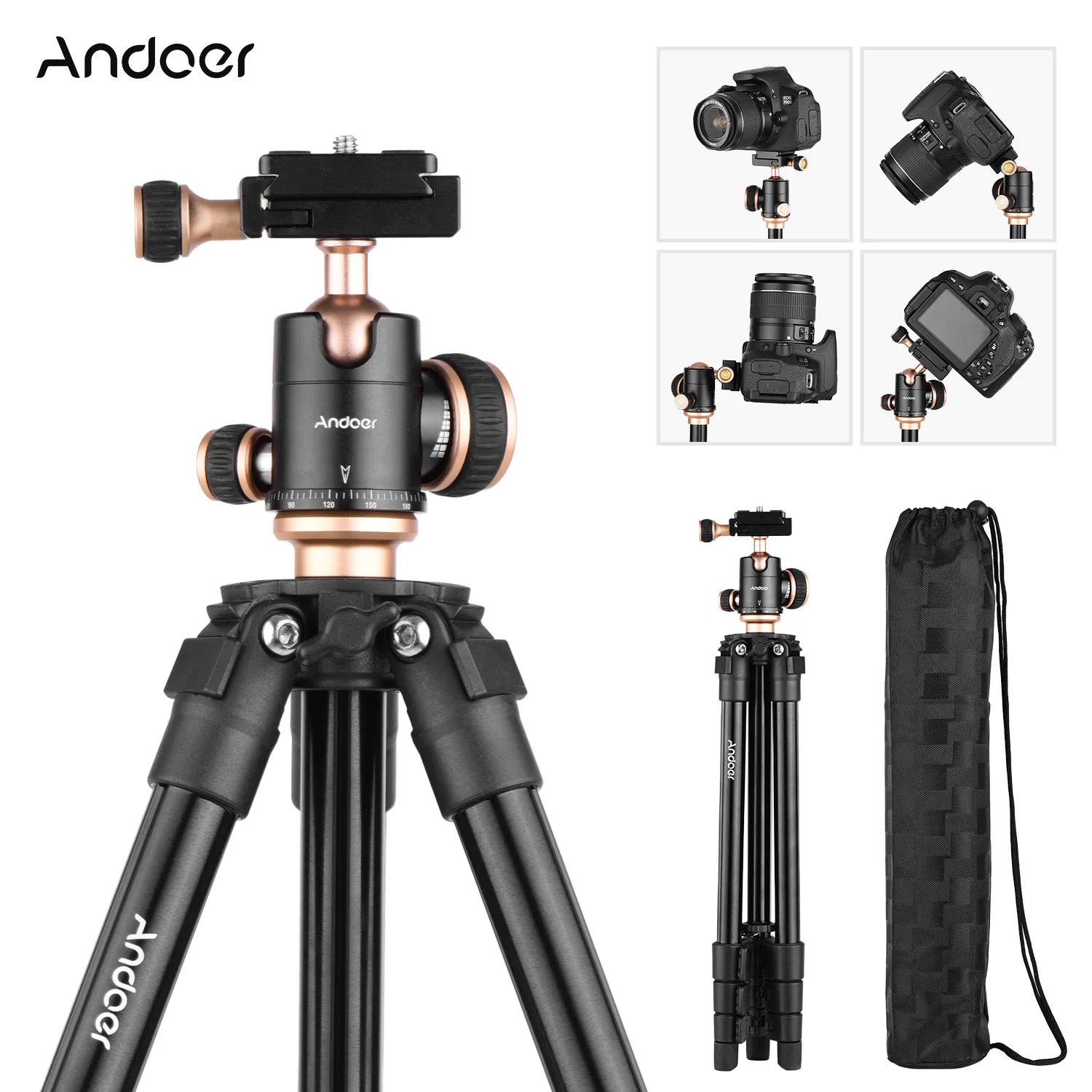 Pro Tripod with Panoramic Ball Head