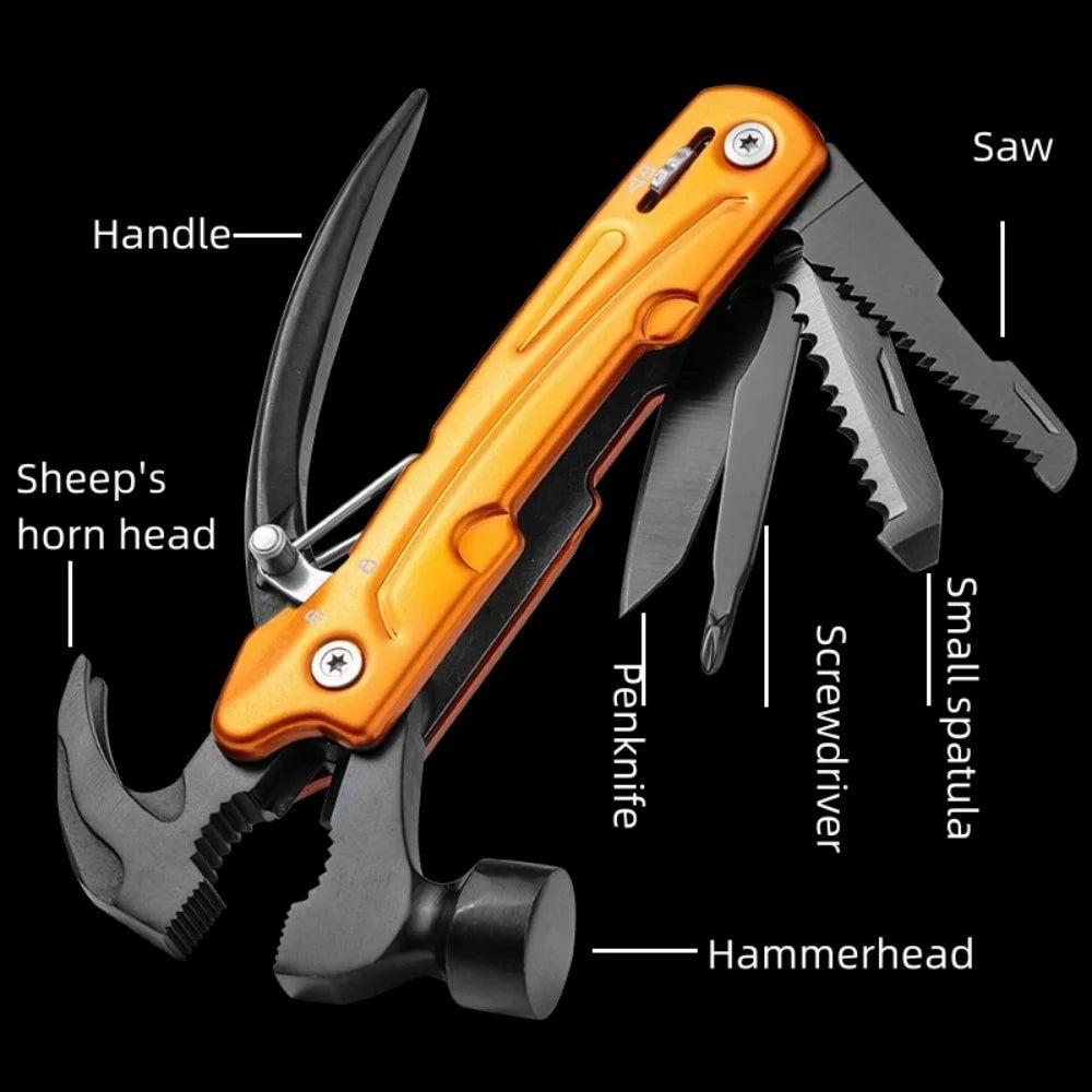 12‑in‑1 Adventure Tool Hammer