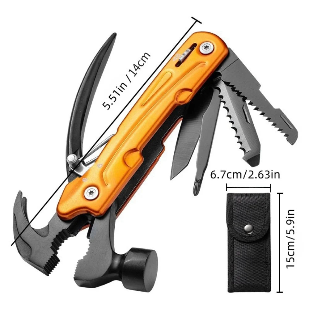 12‑in‑1 Adventure Tool Hammer