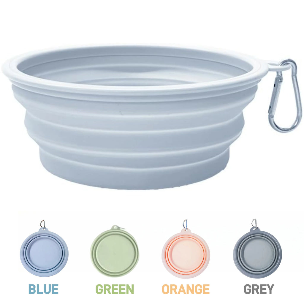 Small Collapsible Travel Dog Bowl